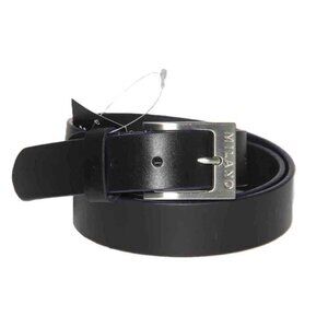 Milano Italy Belt Black Purple Leather Men's Size XL or 40-44 (BEST FITS 40-42)